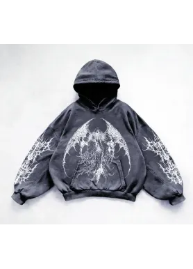 Худі жіноче, світшот сірий, модна толстовка 2700265411 розмір 42