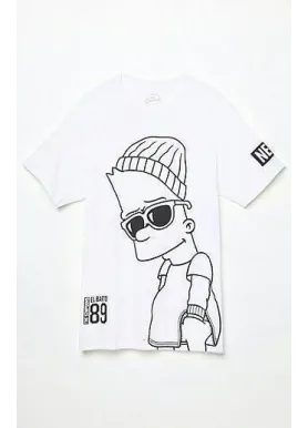 Футболка чоловіча с принтом 46 Біла 2664091059