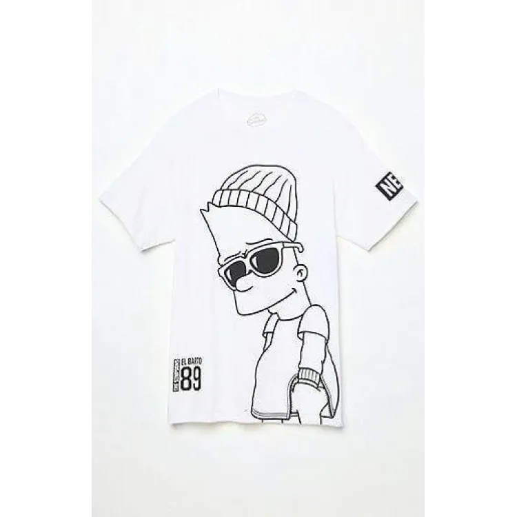 Футболка чоловіча с принтом 46 Біла 2664091059