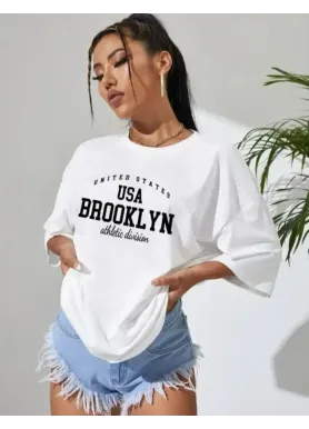 Футболка жіноча з принтом 48 Біла 2664085798