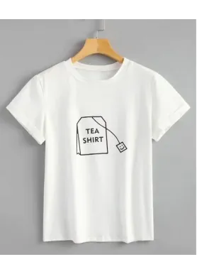 Футболка жіноча з принтом 48 Біла 2664087547