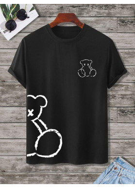 Футболка жіноча з принтом 48 Чорний 2664087639