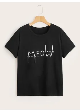 Футболка жіноча з принтом 48 Чорний 2664087713