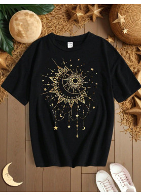 Футболка жіноча з принтом 48 Чорний 2664088794