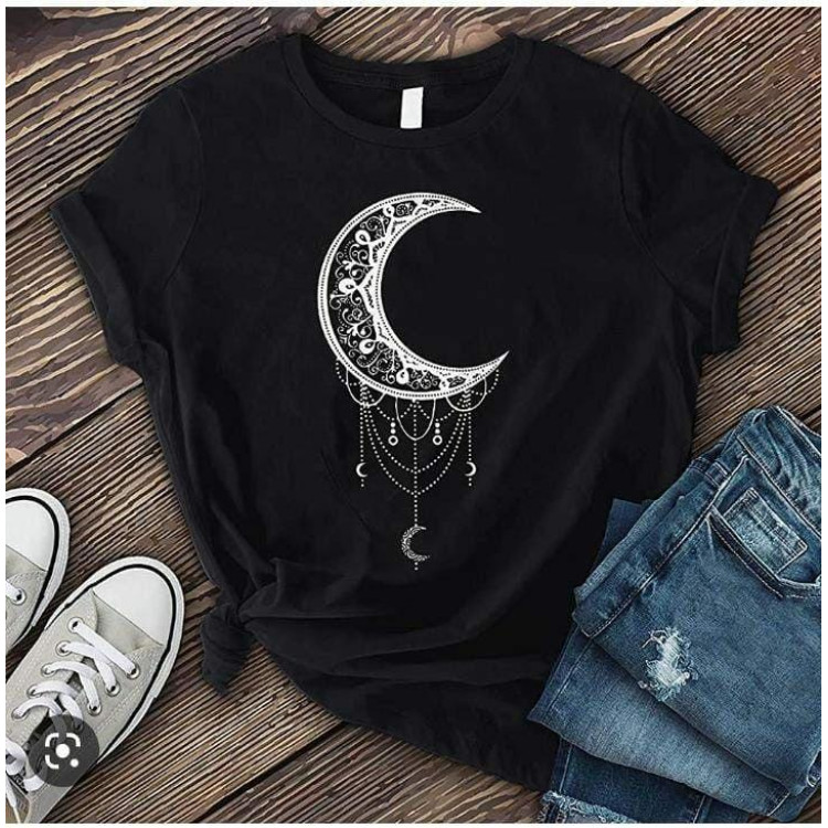 Футболка жіноча з принтом 48 Чорний 2664088813