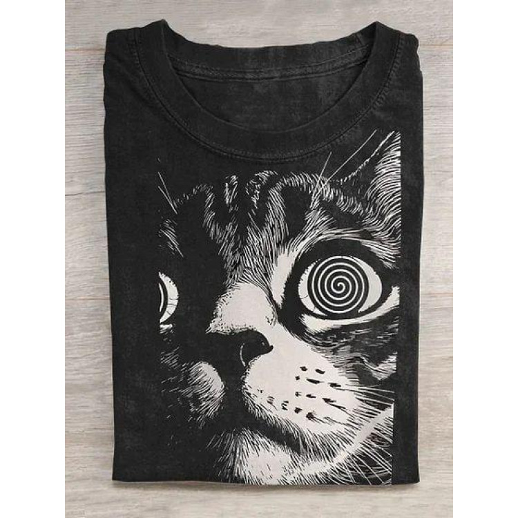 Футболка жіноча з принтом 48 Чорний 2664088827