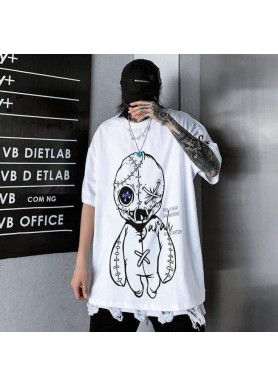 Футболка чоловіча с принтом 46 Біла 2664091022