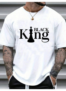 Футболка чоловіча с принтом 46 Біла 2664091054