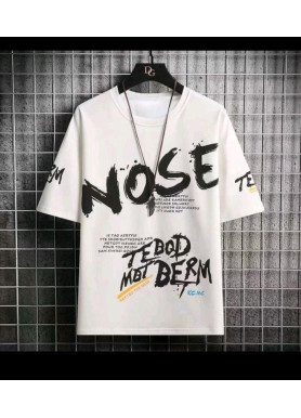 Футболка чоловіча с принтом 46 Біла 2664091070