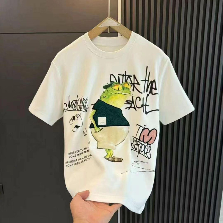 Футболка чоловіча с принтом 46 Біла 2664091086