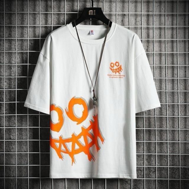 Футболка чоловіча с принтом 46 Біла 2664091125