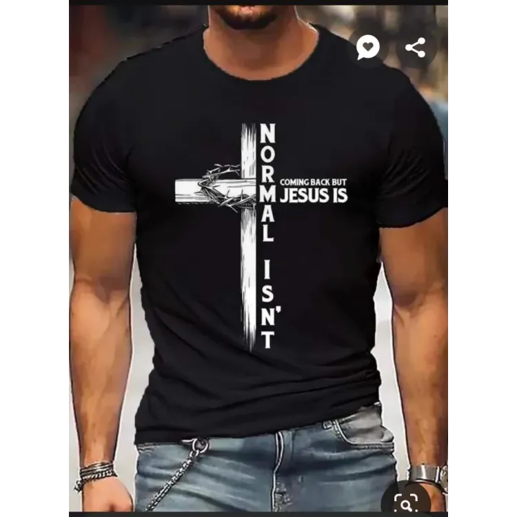 Футболка чоловіча с принтом 46 Чорний 2664091154