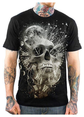 Футболка чоловіча с принтом 46 Чорний 2664091170