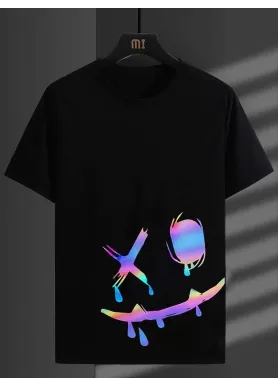 Футболка чоловіча с принтом 46 Чорний 2664091173