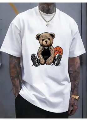 Футболка чоловіча с принтом 46 Біла 2664092803