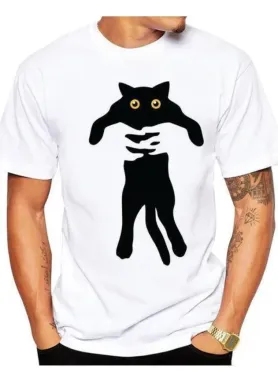 Футболка чоловіча с принтом 46 Біла 2664092807