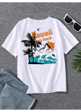 Футболка чоловіча с принтом 46 Біла 2664092809