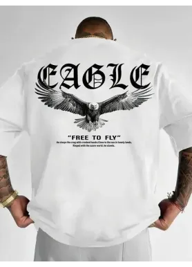 Футболка чоловіча с принтом 46 Біла 2664092822