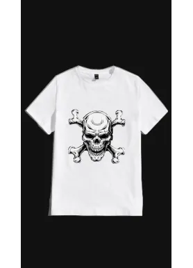 Футболка чоловіча с принтом 46 Біла 2664092824