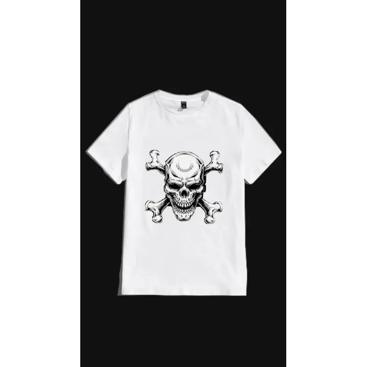 Футболка чоловіча с принтом 46 Біла 2664092824