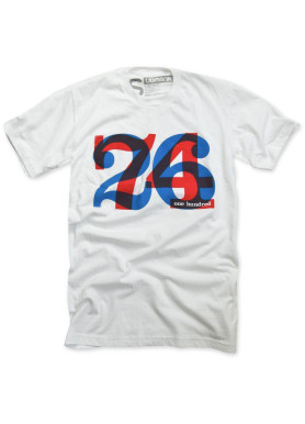 Футболка чоловіча с принтом 46 Біла 2664092831