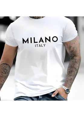 Футболка чоловіча с принтом 46 Біла 2664092846