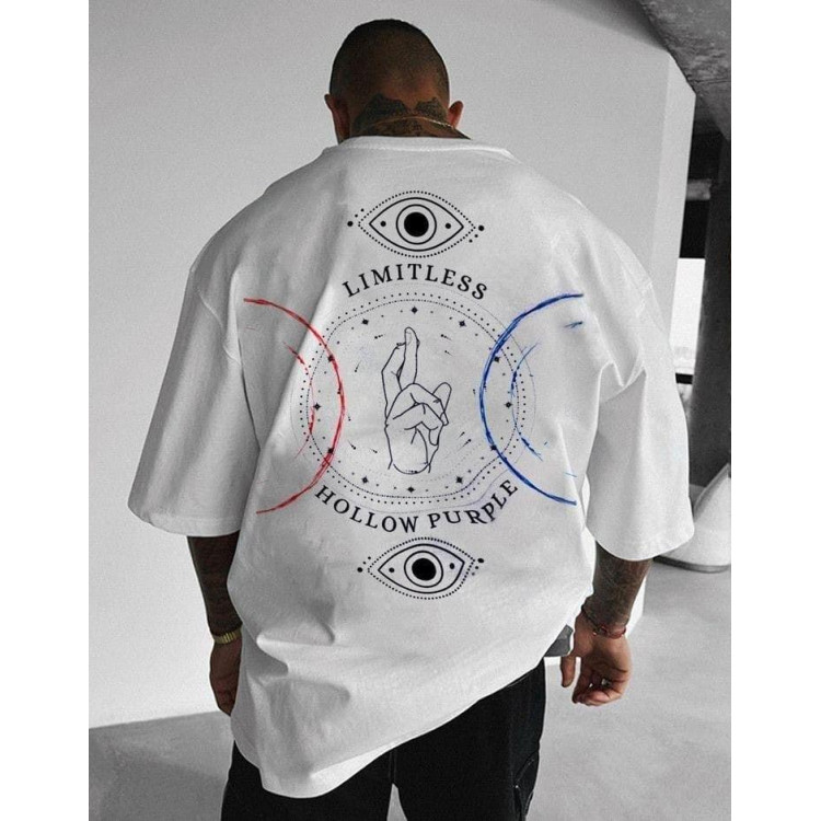 Футболка чоловіча с принтом 46 Біла 2664092848