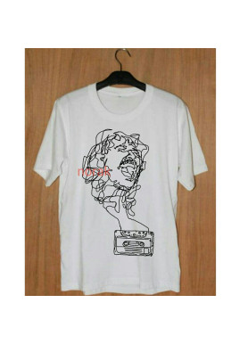 Футболка чоловіча с принтом 46 Біла 2664092849