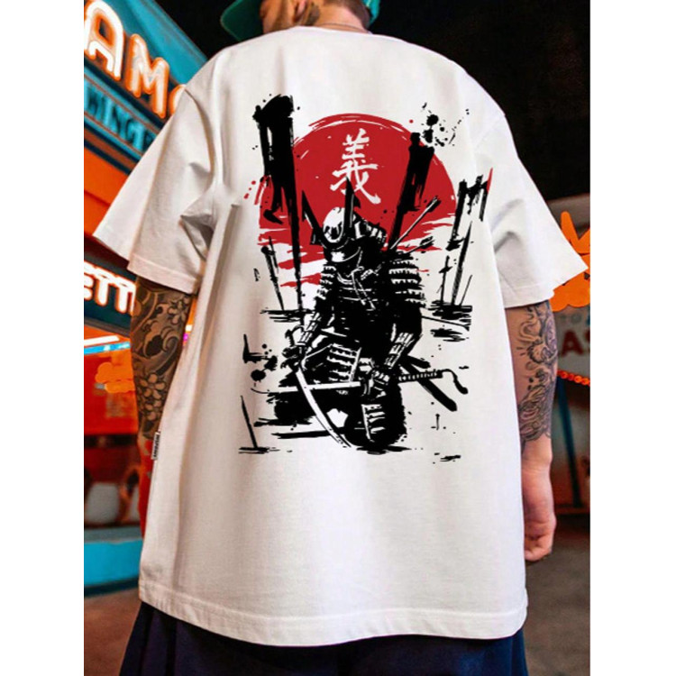 Футболка чоловіча с принтом 46 Біла 2664092850