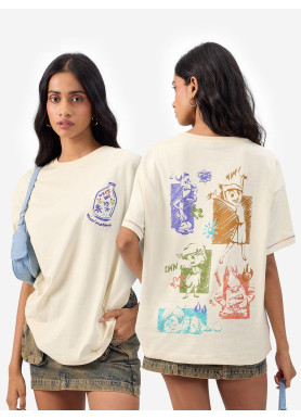 Футболка жіноча з принтом 42 Бежева 2664081438