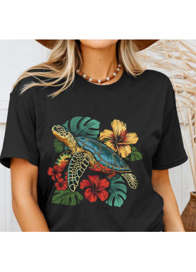 Футболка жіноча з принтом 48 Чорний 2664087620