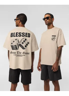 Футболка чоловіча с принтом 46 Бежева 2664090370