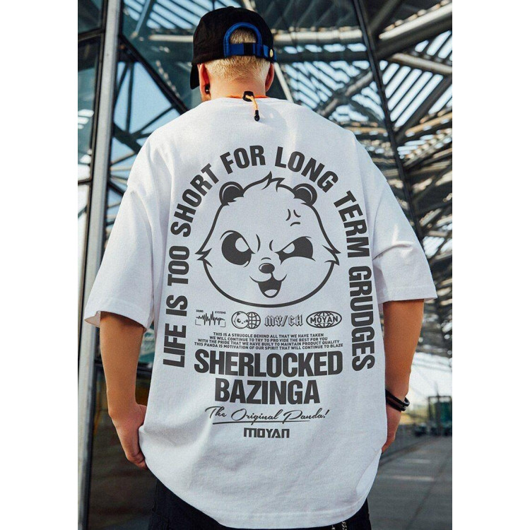 Футболка чоловіча с принтом 46 Біла 2664090962