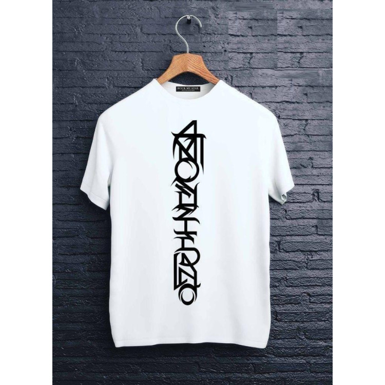 Футболка чоловіча с принтом 46 Біла 2664090965