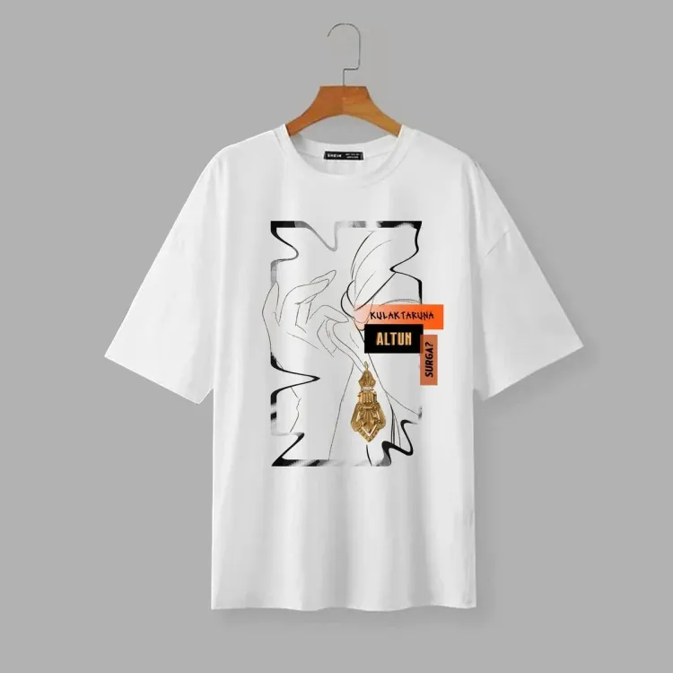 Футболка чоловіча с принтом 46 Біла 2664090967