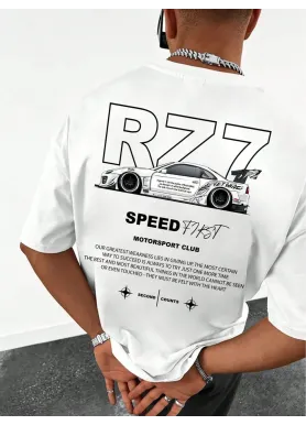 Футболка чоловіча с принтом 46 Біла 2664090996