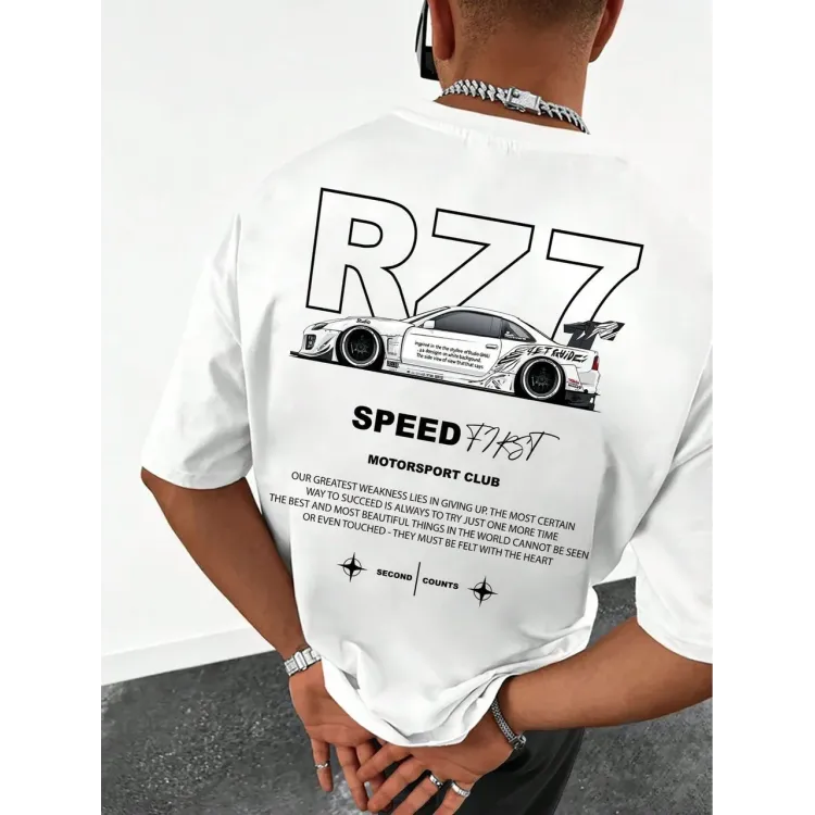 Футболка чоловіча с принтом 46 Біла 2664090996