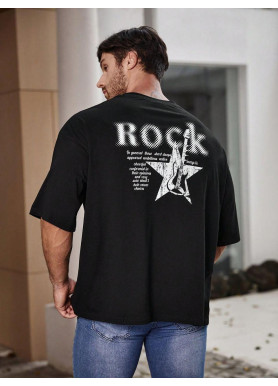 Футболка чоловіча с принтом 46 Чорний 2664091143