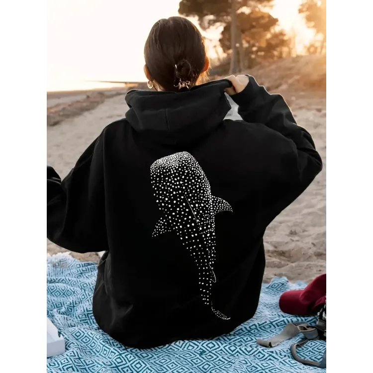 Худі жіноче, світшот чорний, модна толстовка 2700265381 розмір 42