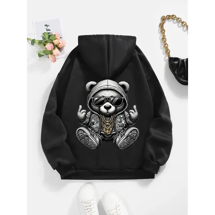 Худі жіноче, світшот чорний, модна толстовка 2700265382 розмір 42