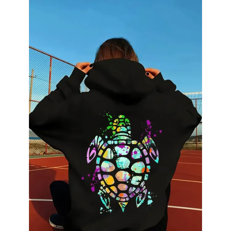 Худі жіноче, світшот чорний, модна толстовка 2700265393 розмір 42