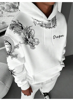 Худі, біла толстовка чоловіча, світшот 2702804567 розмір 42