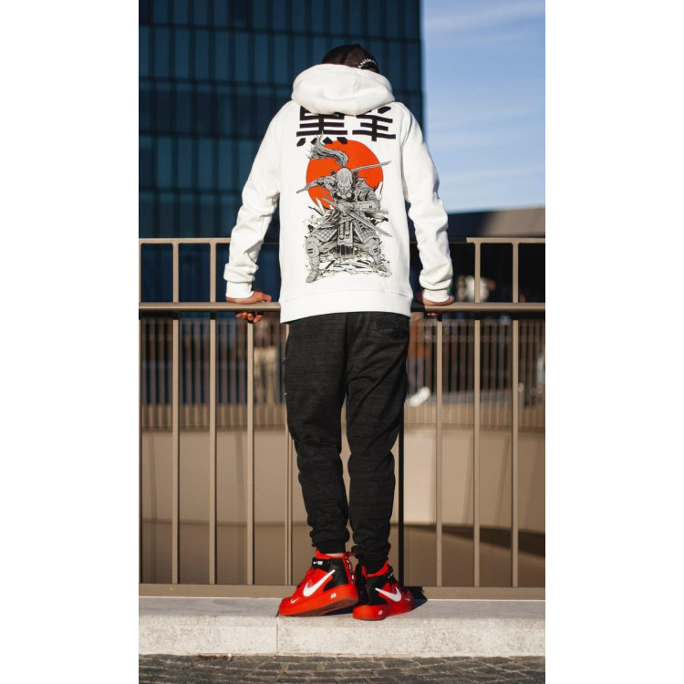 Худі, біла толстовка чоловіча, світшот 2702804576 розмір 42