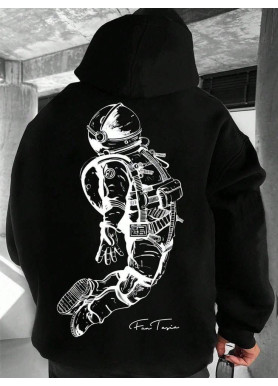 Худі, чорна толстовка чоловіча, світшот 2702804578 розмір 42