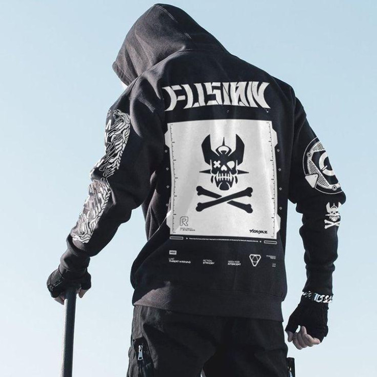 Худі, чорна толстовка чоловіча, світшот 2702804706 розмір 42