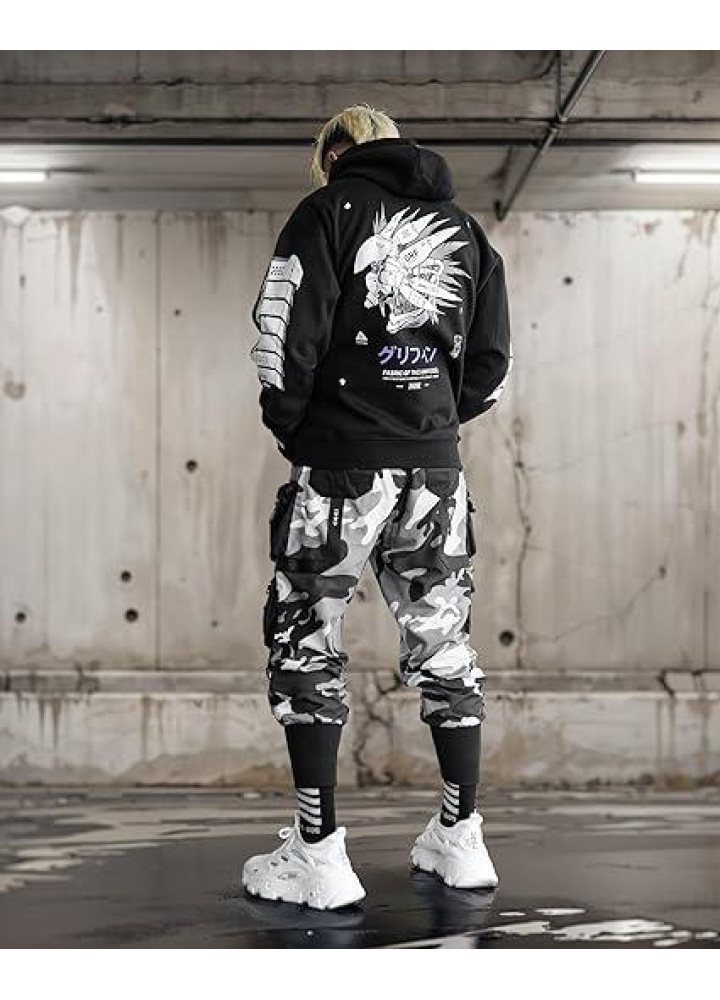 Худі, чорна толстовка чоловіча, світшот 2702804710 розмір 42