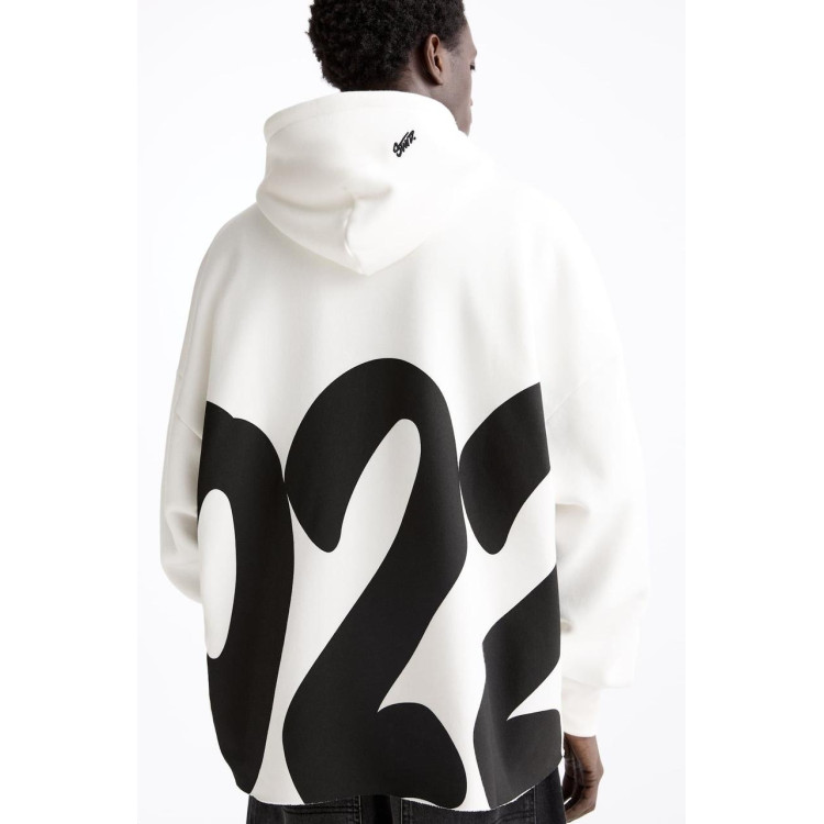 Худі, біла толстовка чоловіча, світшот 2711253630 розмір 42