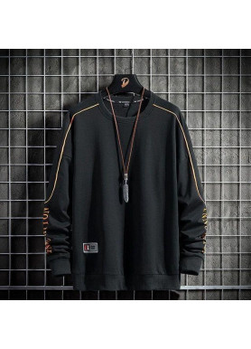 Світшот чорний жіночий з принтом 2711524595 розмір 42