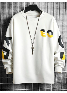 Світшот білий жіночий з принтом 2711524606 розмір 42