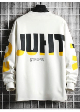 Світшот білий жіночий з принтом 2711524606 розмір 42